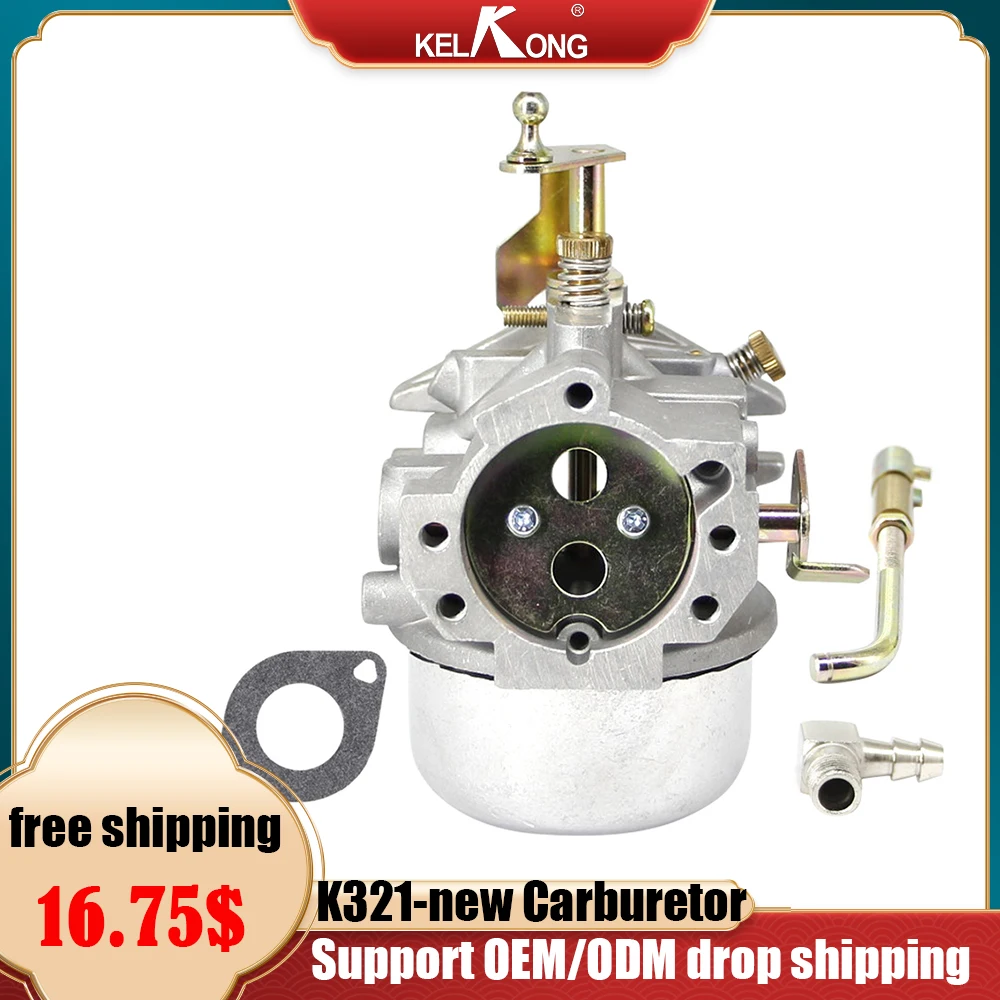Карбюратор KELKONG для Kohler K321 K341 чугунный 14hp 16hp John Deer тракторный двигатель Carb с