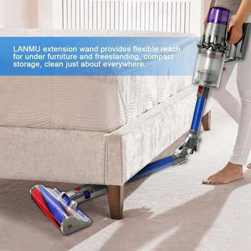 

Складная удлинительная трубка для пылесоса Dyson V7 V8 V10 V11, гибкая трубка, алюминиевый удлинитель, ручка в сборе