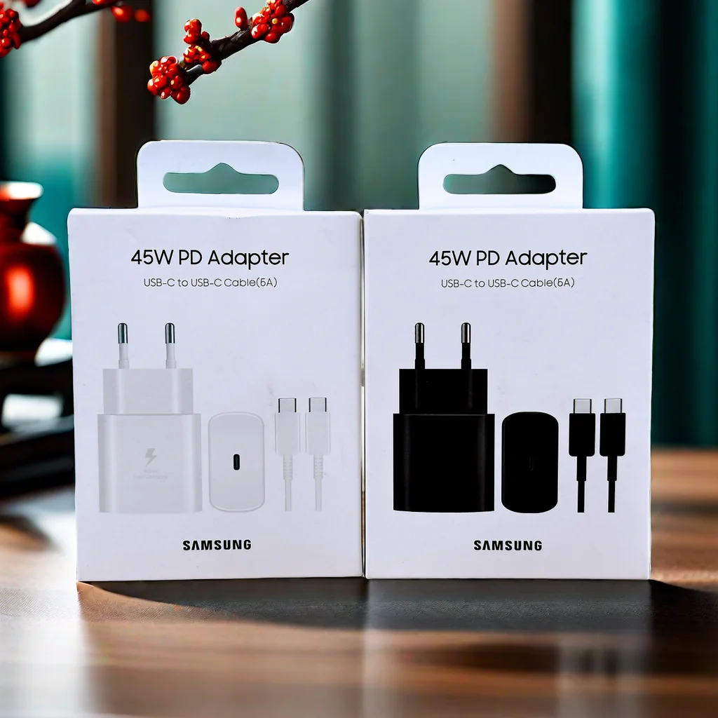 Зарядное устройство Samsung 45 Вт оригинальный адаптер питания PD типа C для Galaxy Z Fold 5 4 3