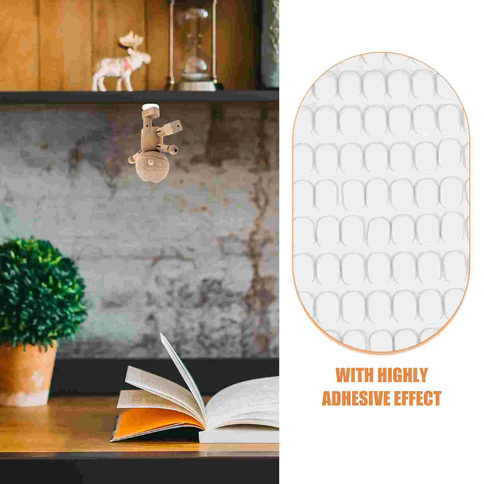 500 шт. липкие гелевые точки для ногтей клейкие прихватки музея наноклей двойной