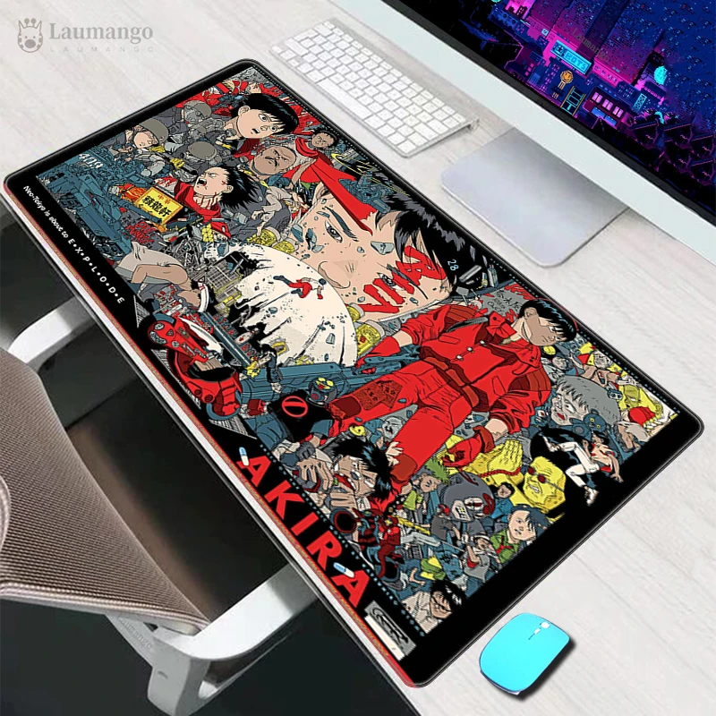 

Akira Mouse Pad Large Anime Gabinete Pc Gamer Completo Laptop Carpet Varmilo Tapis De Souris Deskmat Gaming Accessories Mousepad