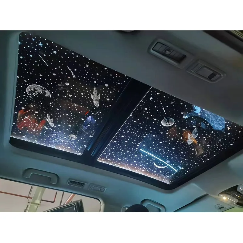 

car interior modification dome light Starry sky film embient light for Luxury VIP auto design car accessories