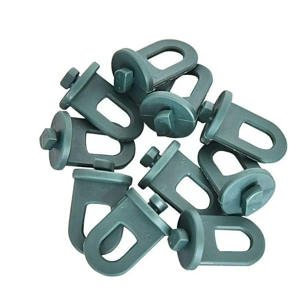 10/20PCS Greenhouse Clips Fastener Tied Buckle Hanging Hook For Plant Vegetable Grafting Hanging Support Plant Pot Hanger