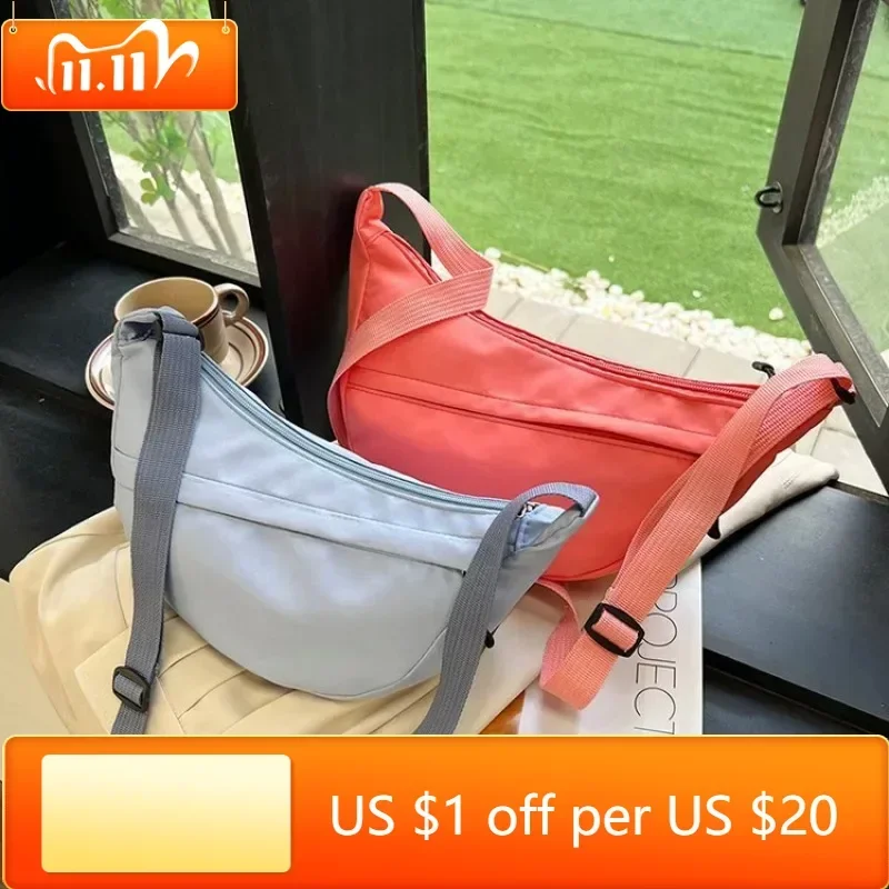 

Дизайнерские повседневные холщовые сумки через плечо для женщин, новинка 2023, Корейская версия, сумка на плечо, нагрудные сумки, кошельки и сумочки для девочек