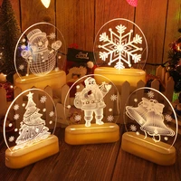 home decoration accessories for living room christmas decorations modern christmas gift bedroom decoration night light