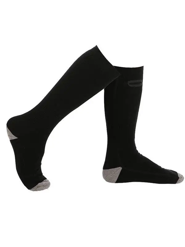 1Pairs Winter Heated Socks Men's Women's Thermal Heating Thermosocks Foot Warmer Electric Socks Warm Socks Trekking Ski Cycling