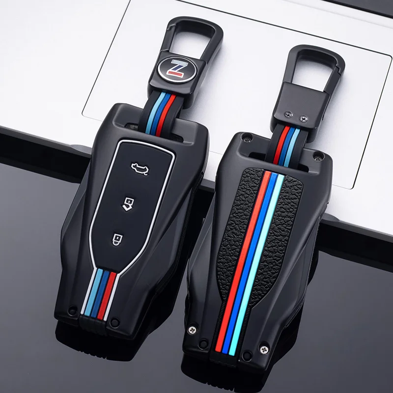 

Car Key case for zotye t600 t700 SR7 SR9 Z700 z500 Accessories Holder Shell Keychain Protection Car-Styling