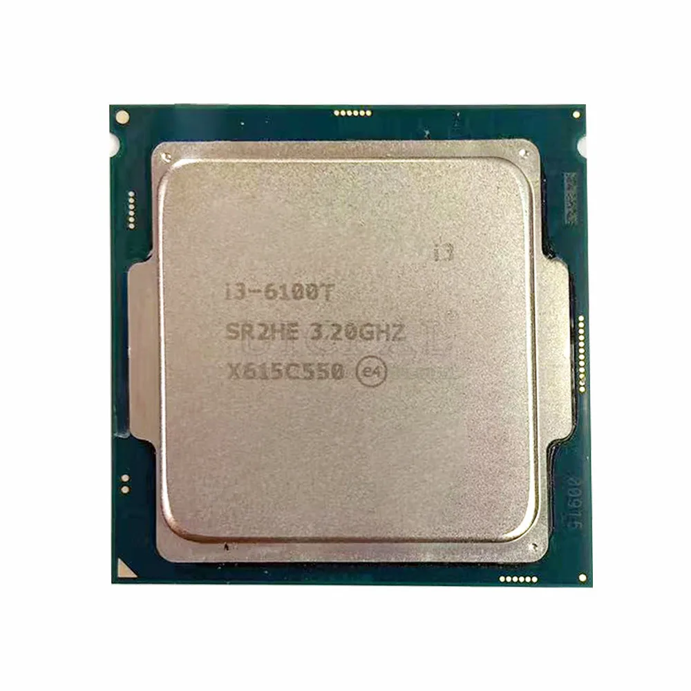 

I3 6100T 6100 I56400 6500 6600 6402P 6400T 7400 7500 for Intel Core CPU Dual core Computer Integrated Circuits Dual Core