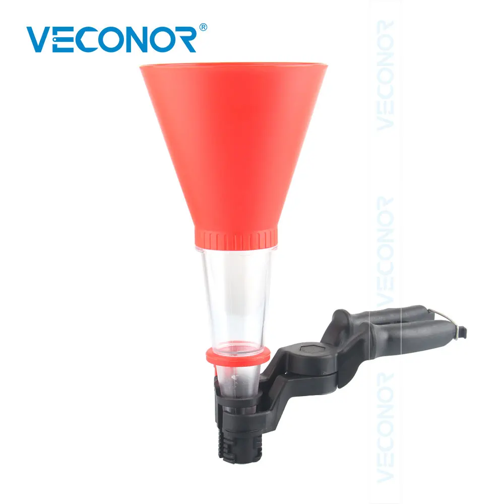 

Engine Oil Filling Set Universal Oil Funnel with Adjustable Width Holding Clamp Multifunctional Pour Oil Tool for Car Repairing