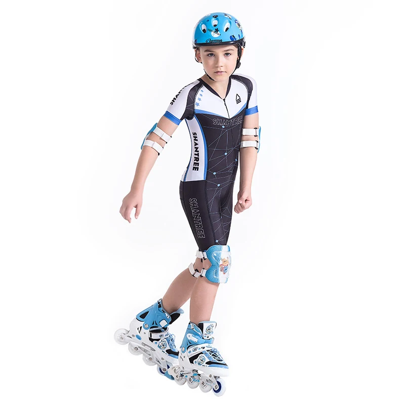 

Children Sportswear Roller Skating Clothing Cycling Suit Riding Clothing Kids Bike Clothing Set Sportswear Kits