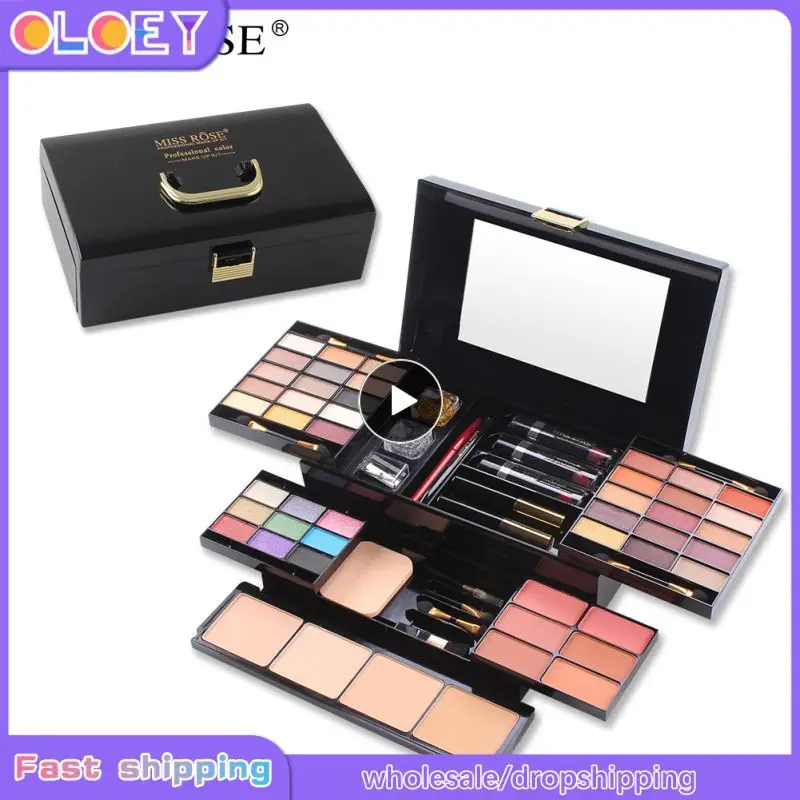 

MISS ROSE39 color matte eyeshadow box cosmetic case multi-function trimming palette makeup palette TSLM