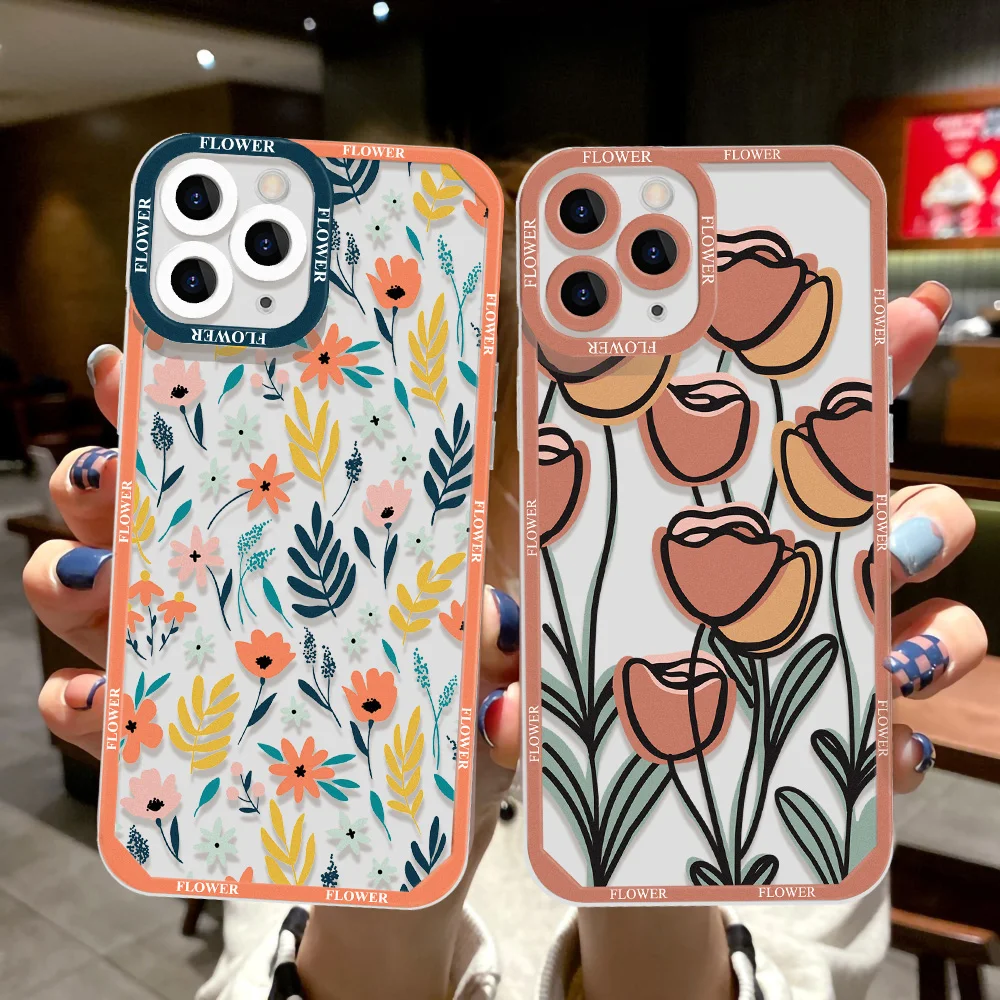 For Redmi Note 11 Case Aestheic Funda For Xiaomi Redmi Note 10 9 8 11S 10S 9S Mi 11 Lite 5G NE 11T Poco X4 Pro X3 GT 9C 10C Case