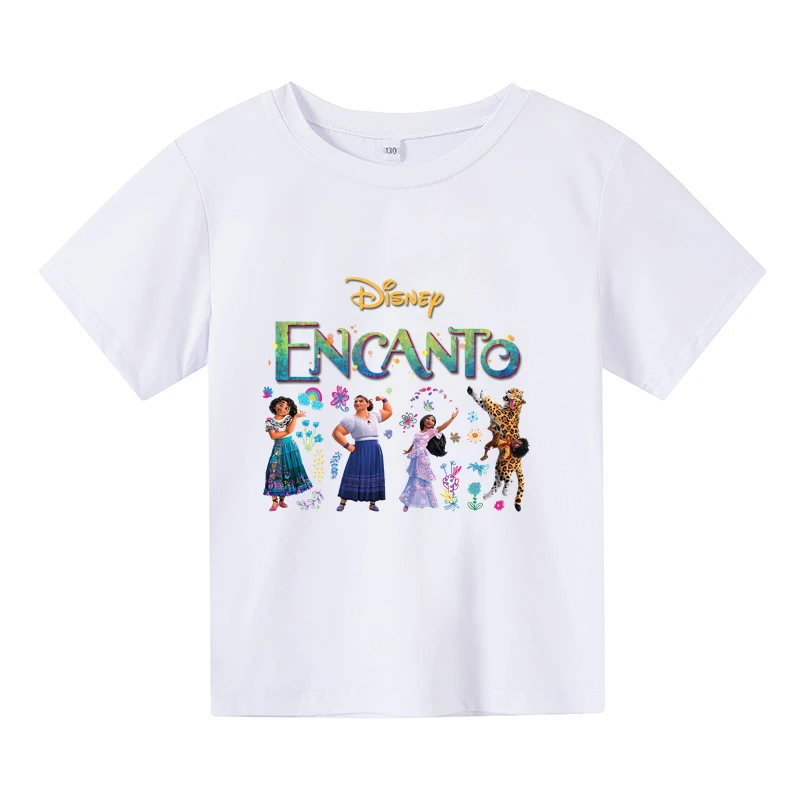 

Disney Encanto TShirt Kids Boys Summer Clothes Short Sleeve Girls Tops Kids Clothes Teen Shirts Summer Fashion Tshirts 3-14T