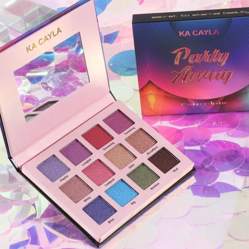 

NEW2023 Set Palett Eyeshadow Colors Cosmetic Eyeshadow 16 Shimmer Cream Makeup Eyeshadow
