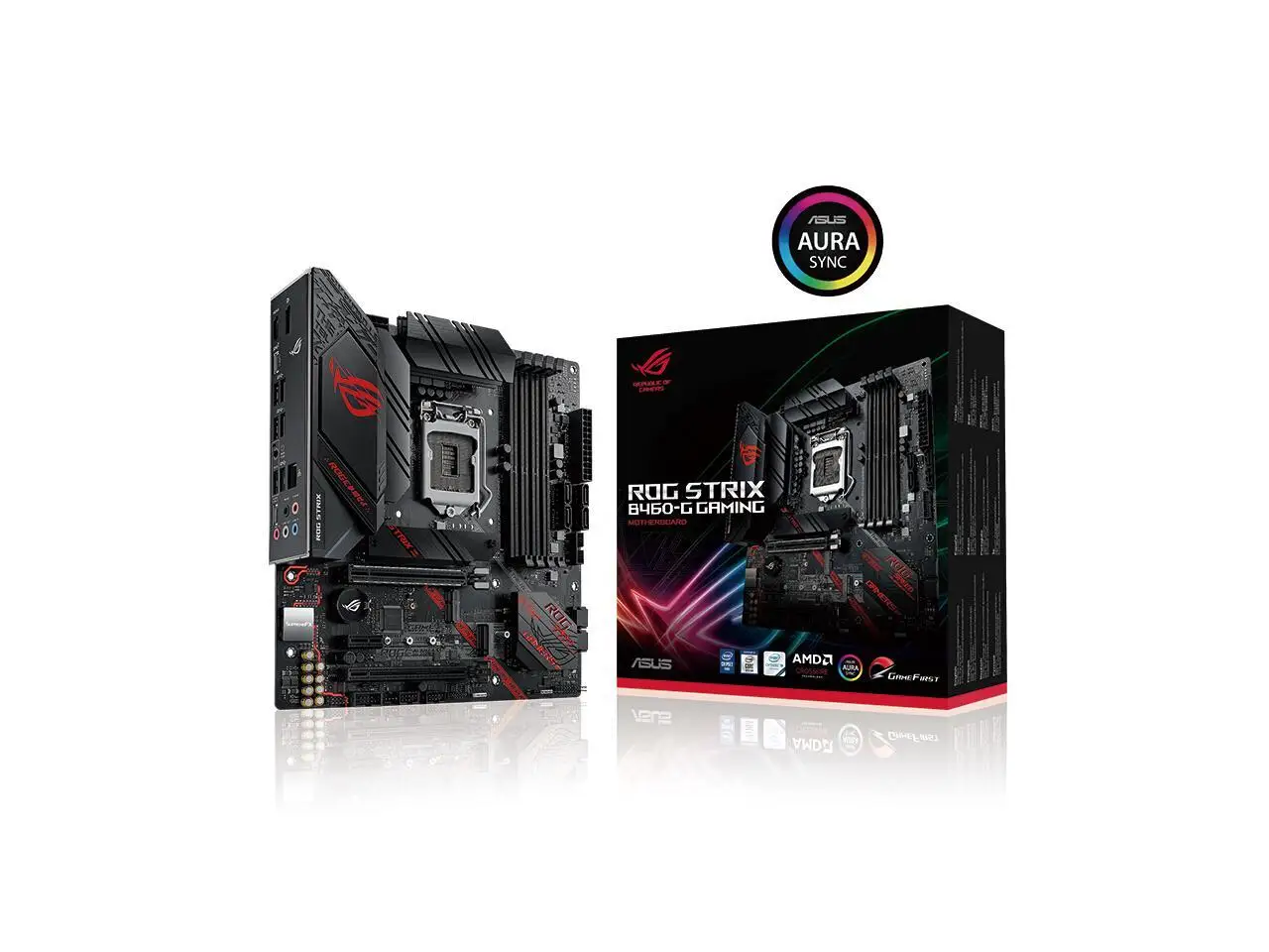 

For ASUS ROG STRIX B460-G GAMING Computer Motherboard LGA 1200 DDR4 128G For Intel B460 Desktop Mainboard M.2 NVME PCI-E 3.0 X16