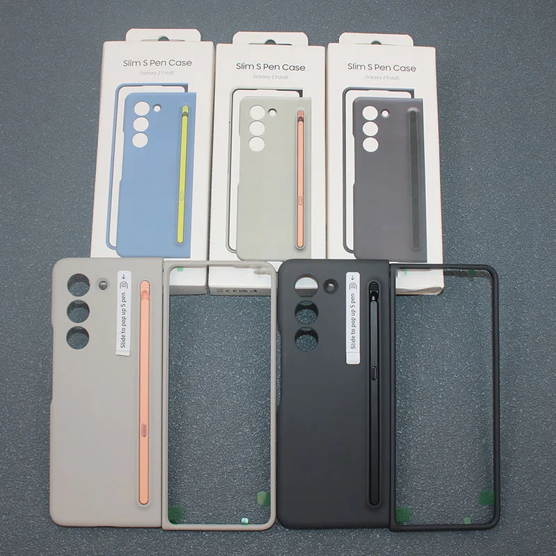 

Мягкий Тонкий силиконовый чехол-бампер со стилусом и коробкой для Samsung Galaxy Z Fold 5 Fold5
