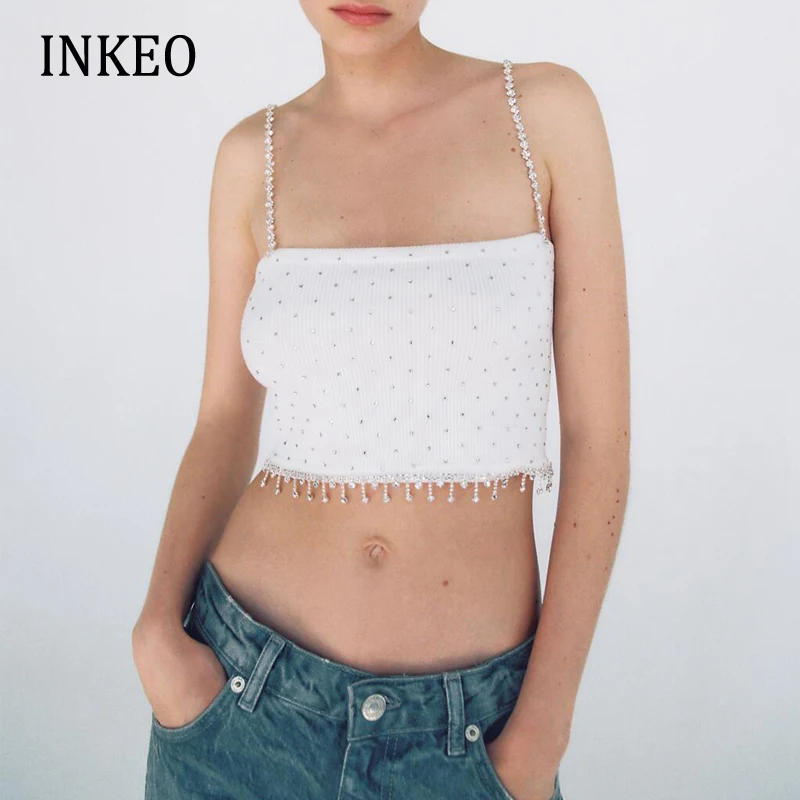 

Кроп-топ женский трикотажный однотонный с открытой спиной, без рукавов