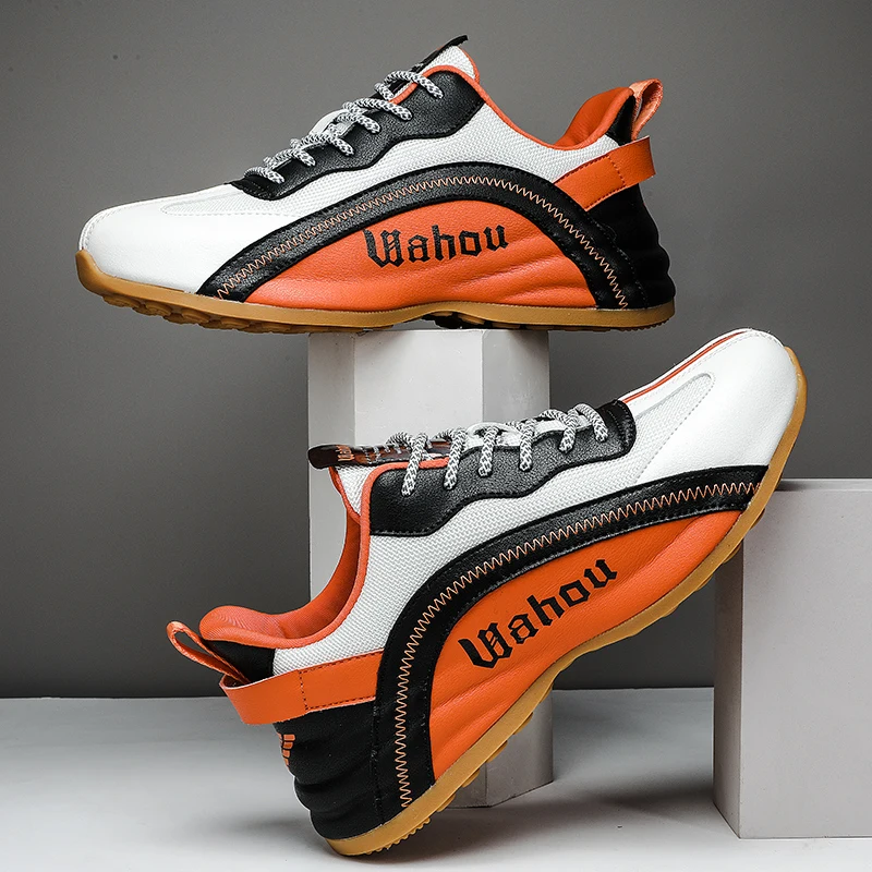 

Good Quality Men Spikes Golf Shoes Anti-slippery Daily Casual Golfing Shoes Comfortable Walking Sneakers Men Golf Trainers