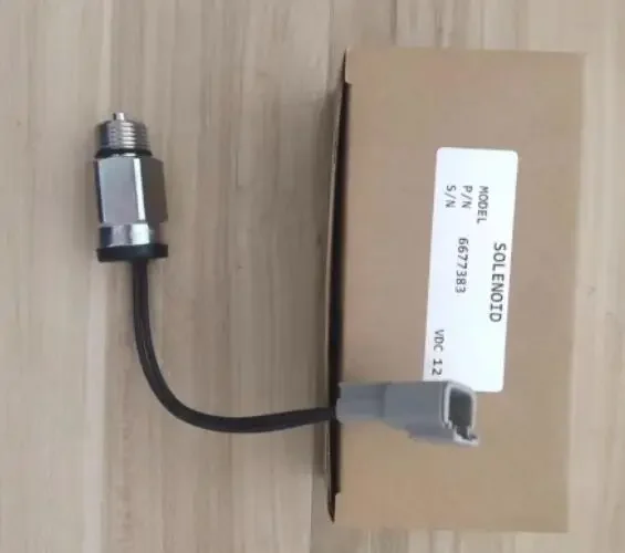 6677383 6674786 6676029 Соленоид отключения подачи топлива 12 В для мини-погрузчика Bobcat 751 753