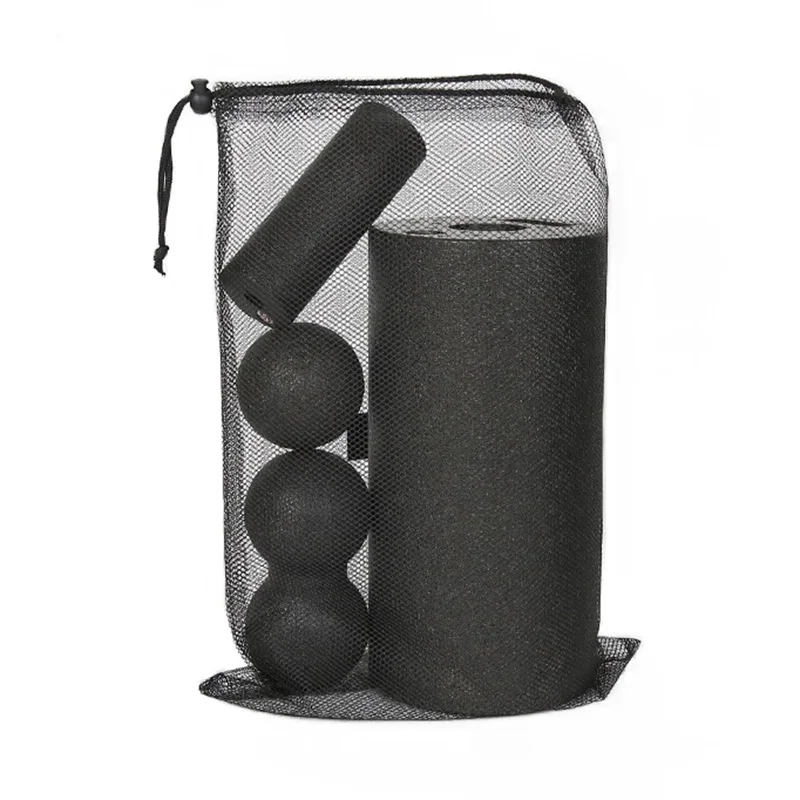 

4/5pcs Yoga Massage Roller & Fitness Ball EPP Foam Column Set For Leg Back Pain Self-Myofascial Pilates Muscle Release Exercises