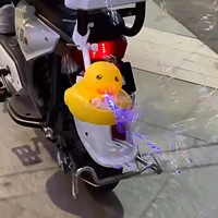 cute duck bicycle bubble machine automatic cartoon bubble maker bubble blower outdoor summer toy for kids boys girls 3