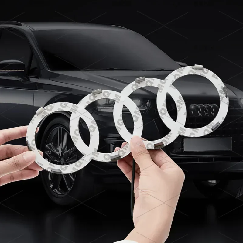 Фото Горячая новинка 2026: Статическая светодиодная подсветка логотипа Audi для решетки радиатора, 249, 273, 285 мм, для Audi A3, A4, A5, A6, A7, A8, S3, S4, S5, S6 №4