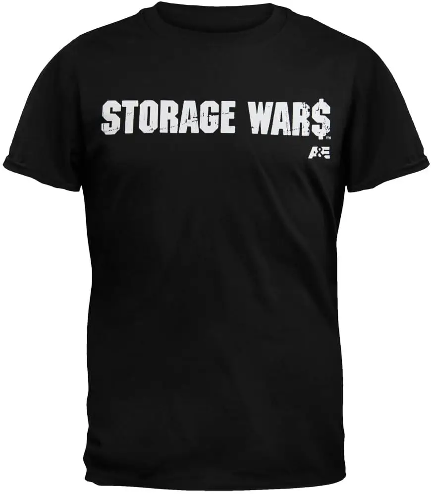 Мужская футболка с логотипом Old Glory Storage Wars Черная