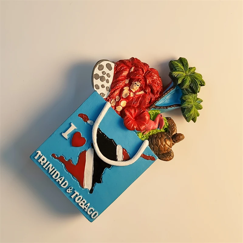 Наклейки на холодильник в виде Республики Тринидад и Тобаго украшение для дома