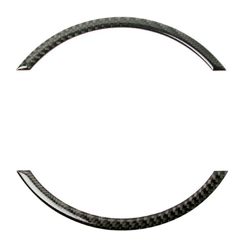 4X Настоящее углеродное волокно для Mini Cooper F55 F56 консоль Навигация экран Рамка