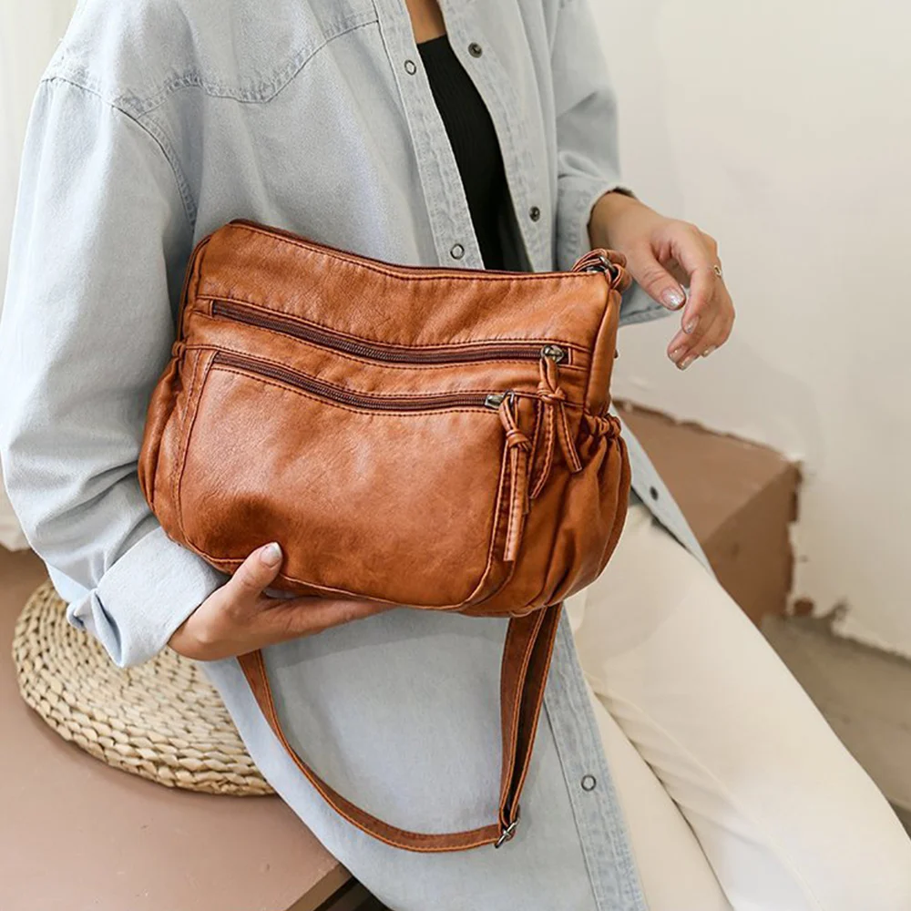 Women Fashion Shoulder Caual Travel Purse Crossbody Lady Cute Side Purse Luxury Bag Mulity Layer Tote Bags For Women