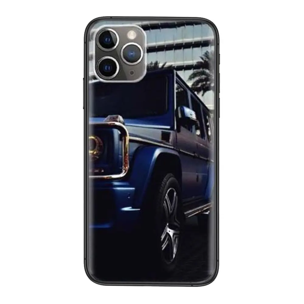 Фото Для Xiaomi Redmi K40 K30 K30S K20 Gaming 9 9C 8 8A 7 7A 6 6A 5 4X 4A Nfc Plus Pro, винтажный черный спортивный автомобильный внедорожник G63, черный №5