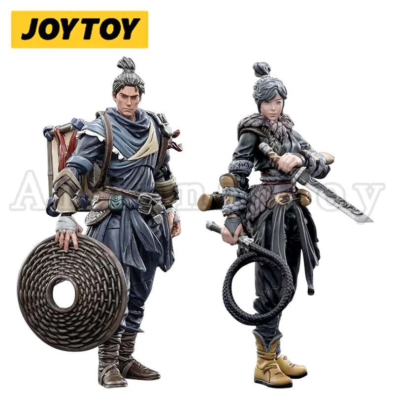 Фото JOYTOY 1/18 Фигурка Dark Source Jianghu Tuxun Shen & Yunyue Qin Коллекция аниме Военная модель №1