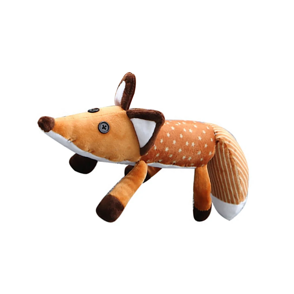 

Мультяшная кукла лиса, хлопковые мягкие игрушки-животные, моющиеся изысканные плюшевые игрушки, увеличивающие взаимодействие, подарки для ...