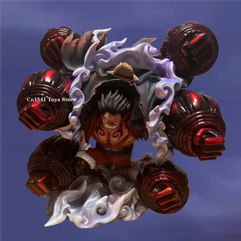 

Anime One Piece Figures Snakeman Luffy Figure Monkey D Luffy Figure Gear 4 Wano Figurines PVC Statue Collectible Model Toys