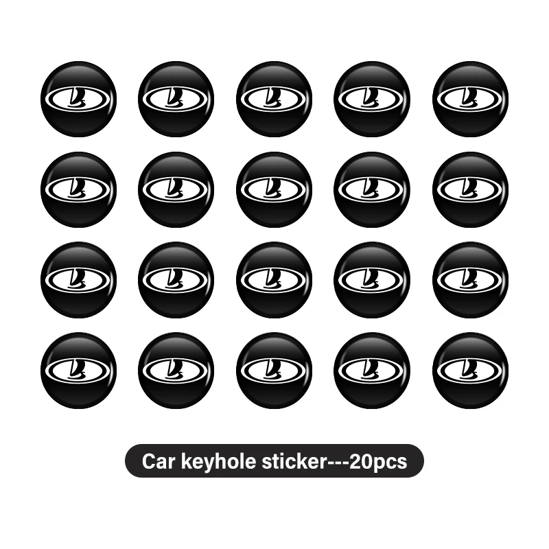 

Наклейка-эмблема 14 мм для автомобильного ключа, аксессуар для брелока, для Lada Vesta, Granta, Niva 4X4, Largus, ВАЗ, Самара 2110