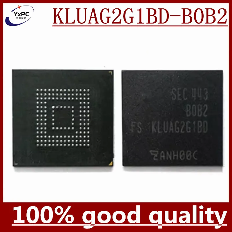 

KLUAG2G1BD-B0B2 KLUAG2G1BD B0B2 EMMC 16GB Flash Memory IC Chipset with balls