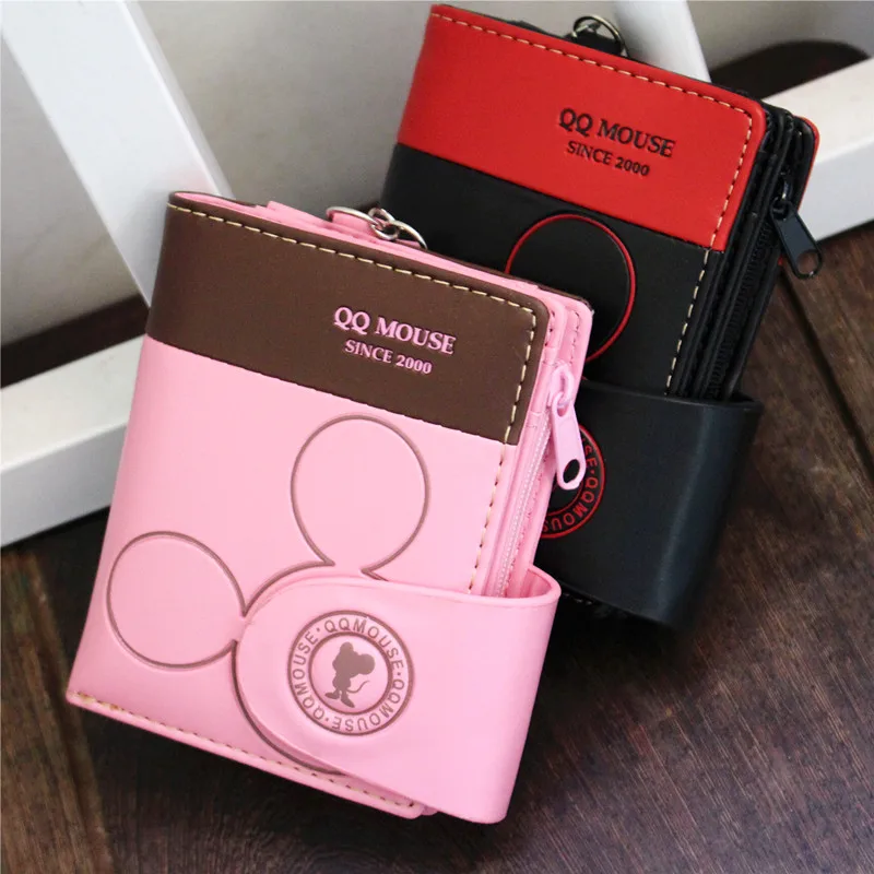 Fashion PU Leather Women Wallet Design Purse 2023 Zipper Hasp Women Wallet for Credit Cards Coin Pocket