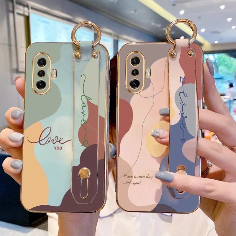 

For Poco F3 GT F4 GT X3 GT X4 NFC X4 GT Redmi Note 10 11 Pro China 11T Pro Plus K40S K40 K50 Gaming Morandi Color Block Case