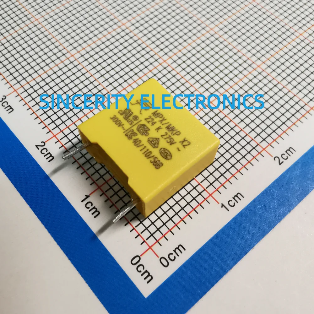 

10pcs/Lot X2 0.22uF 224K275VAC 220nF275V Pitch 10mm Safety Metallized Polypropylene Film Capacitor X Type