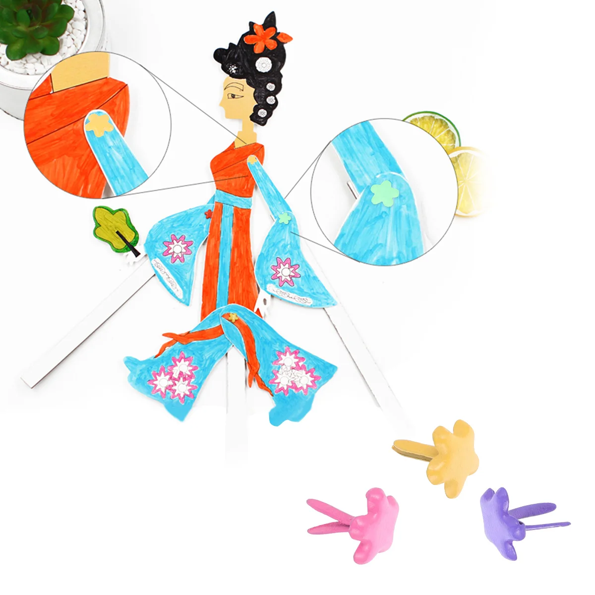 300 шт. цветные ногти декор мини-когти железные красочные детские аксессуары