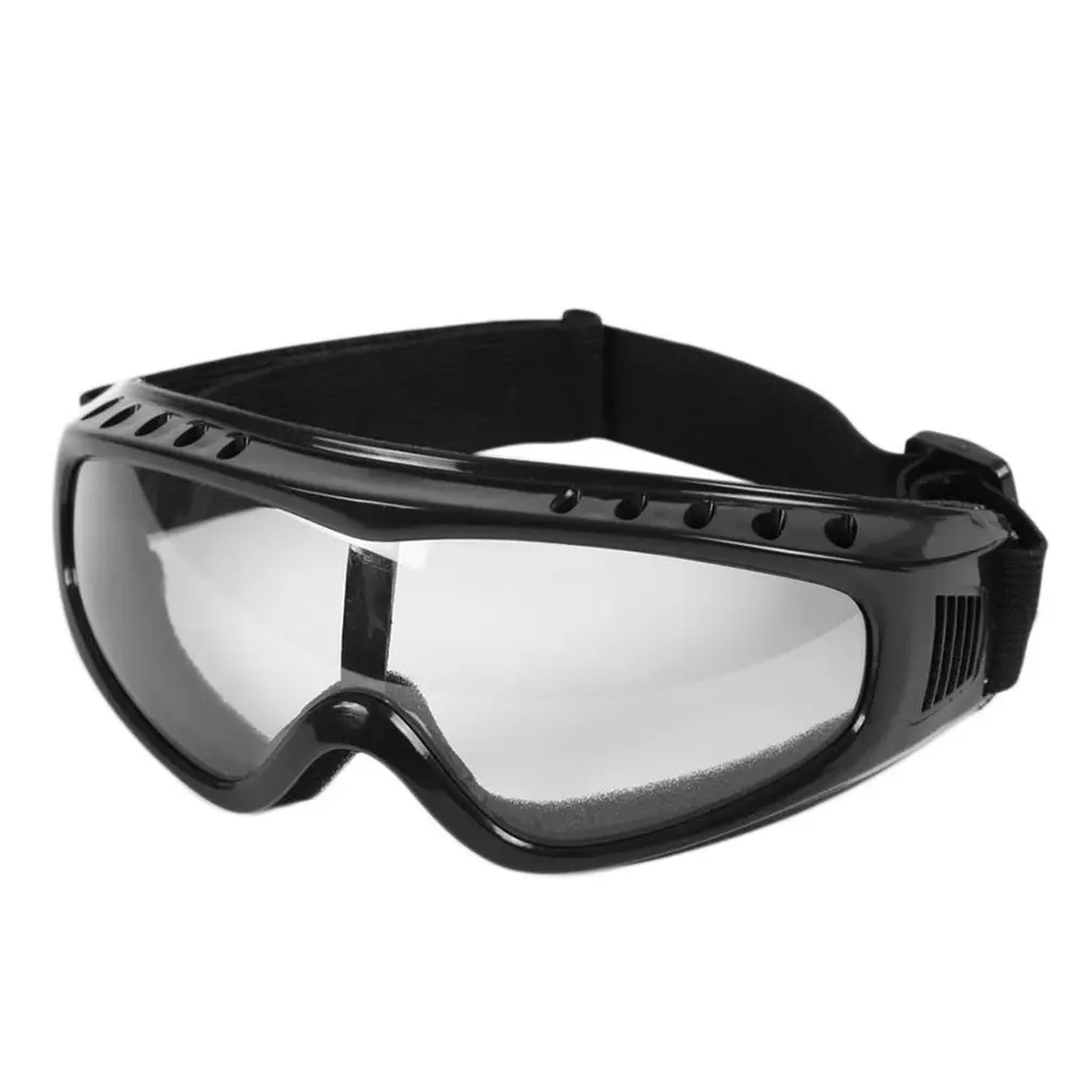 

Transparent Unisex Safety Goggles Motorcycle Cycling Eye Protection Glasses Tactical Paintball Wind Dust Airsoft Goggles New