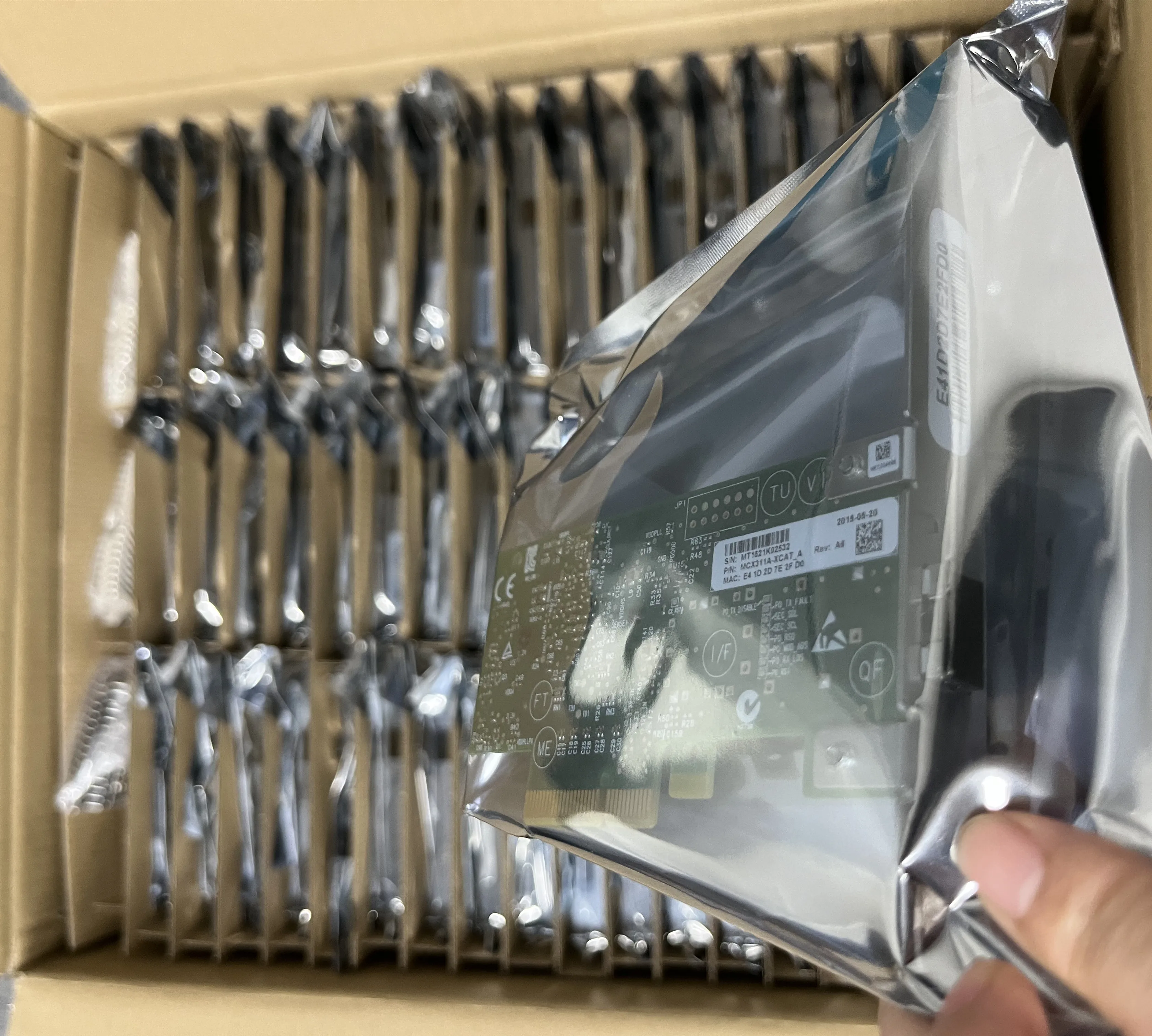 MCX311A-XCAT Mellanox ConnectX-3 CX311A EN 10G Ethernet 10GbE SFP+ PCIe NIC Network Adapter High Profile