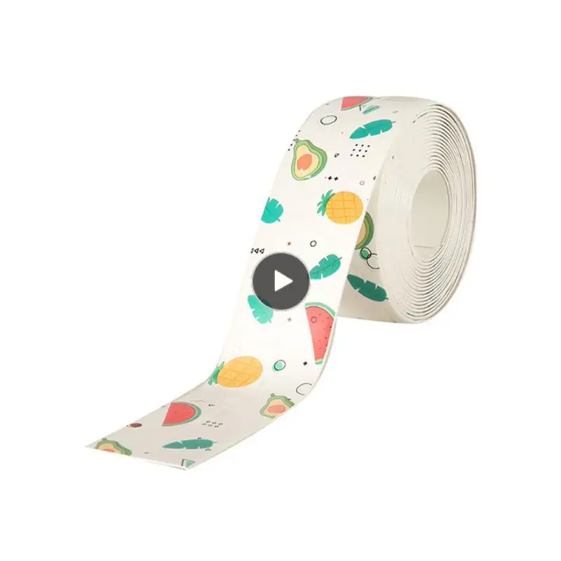

Beautiful Arbitrary Cropping Kitchen And Bathroom Mold Proof Tape Smoothness Beautiful Seam Stickers Moisture-proof Cute