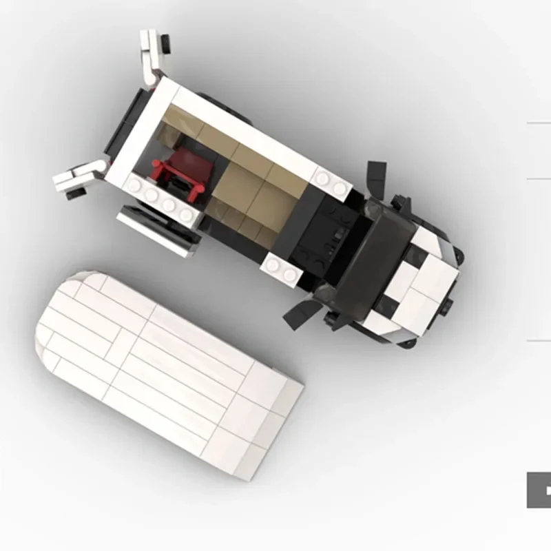 НОВЫЙ MOC- 134747 Скорость Чемпион автомобиля игрушечный строительный блок модель 326