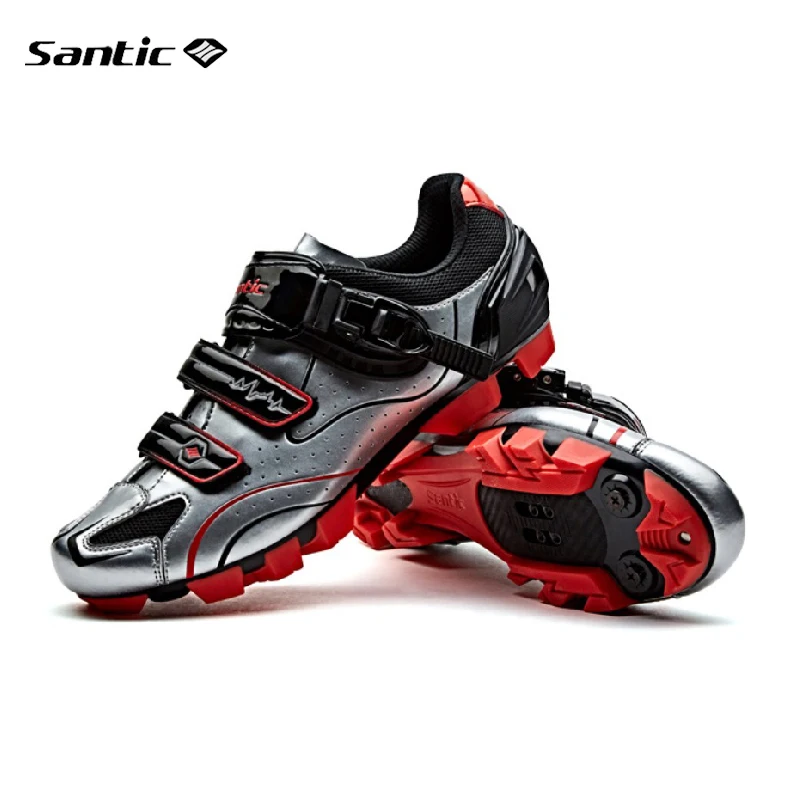 

Santic Men Cycling Shoes Mountain Bike Lock Shoes Athletic Racing Professional Bicycle Lock Shoes Outdoor Cycling Equipment