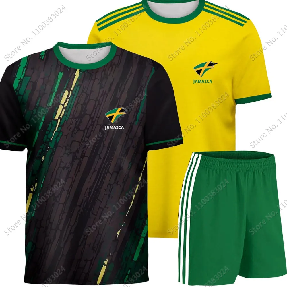 

Jamaica National 2023 Jersey team Fans T Shirts Polish Mens Shorts Running Streetwear Casual Training Suit Clothe