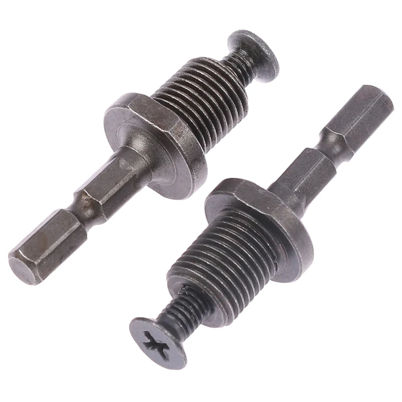 

New Screw Chuck Bits Hexagon Adapter Accessory 1/2 Rod Hex Thread Drill Connecting For Drilling 10mm/13mm Male