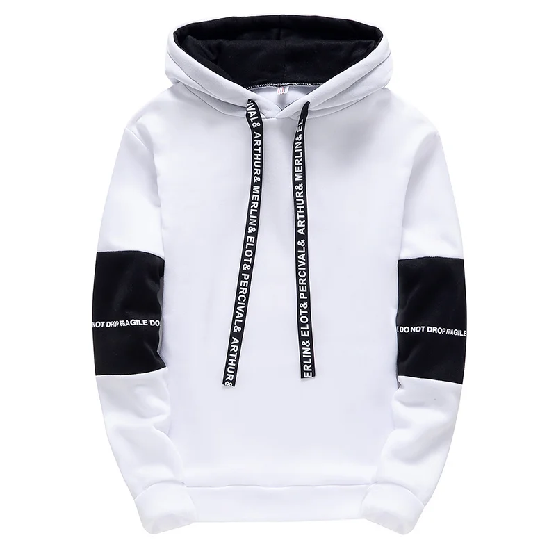 

Hoodie Long Sleeve 2023New Casual Print and Alphabet Blazer + Pants Hip Hop Pullover Sport Top Men's Hooded Sweatshirt