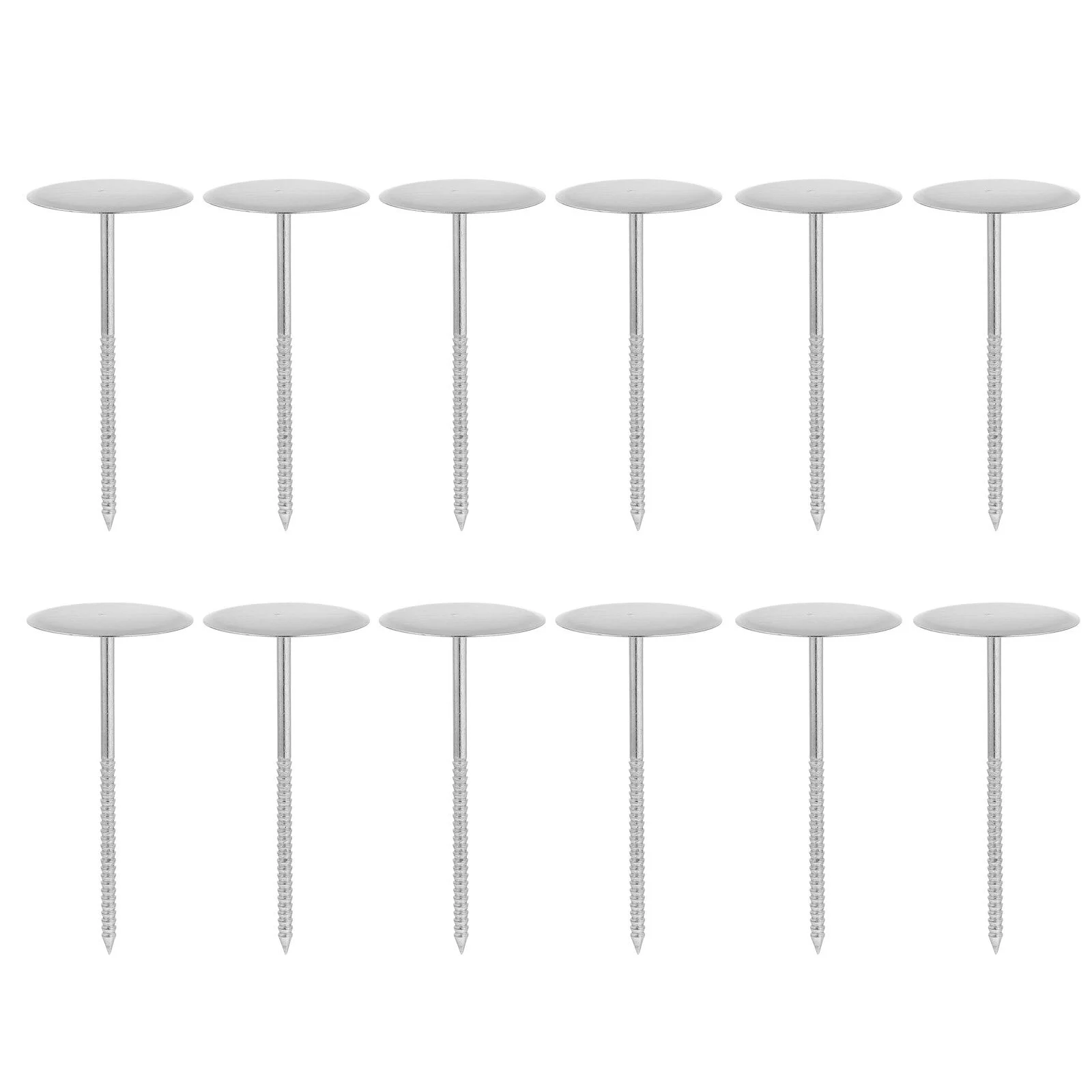 

12 Pcs Mounting Nails Plumbing Tools Baking Mold Cake Supplies Decoration Useful Flower Stainless Steel DIY Dessert Decorative