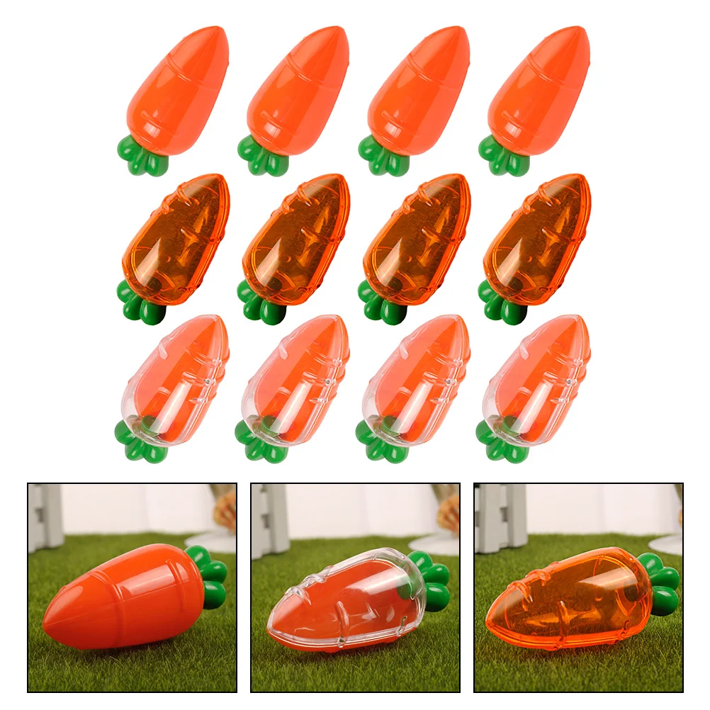 

12Pcs Candy Box Carrot Shape Candy Box Easter Candy Container Carrot Shaped Box for Storage Easter Packing Candy